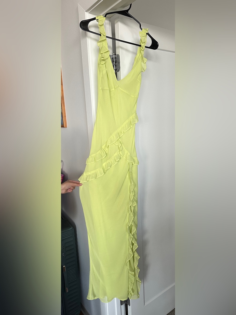 House of CB Pixie Ruffle Maxi Dress
